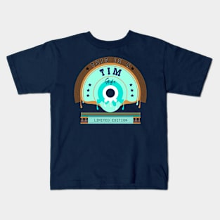 Tim Name Style Kids T-Shirt